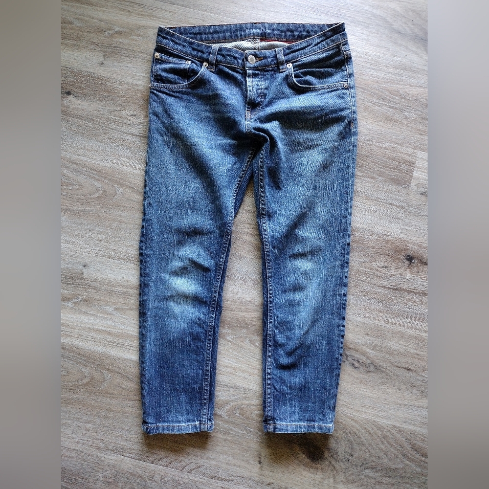 Prada Ankle Lenght Jeans, Size 26, Made In Italy